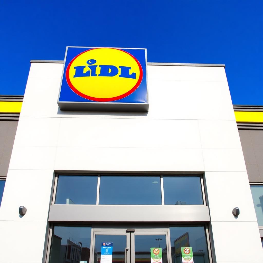 Lidl storefront