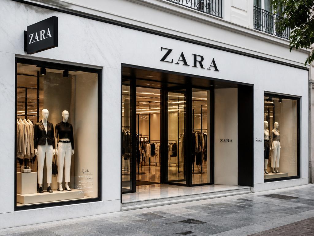 Zara storefront