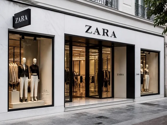 Zara storefront