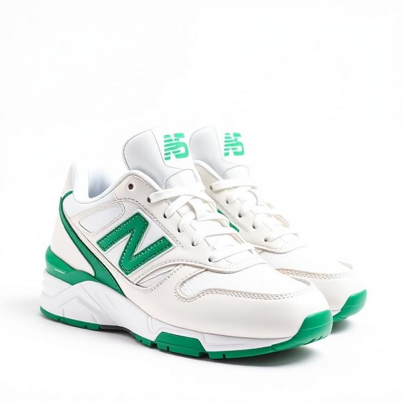 White Green New Balance Sneakers – Zalando – صورة المنتج