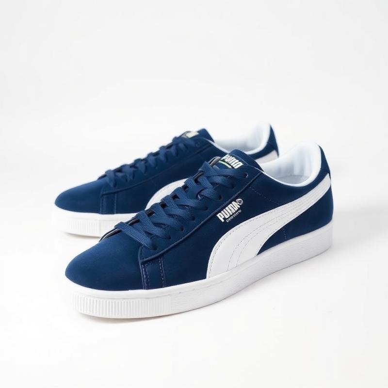 Navy Blue Puma Suede Sneakers – Zalando – صورة المنتج